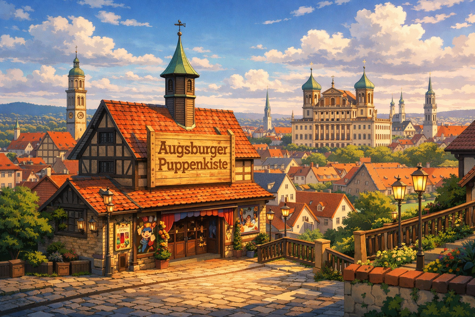 AUGSBOURG AVEC DES ENFANTS