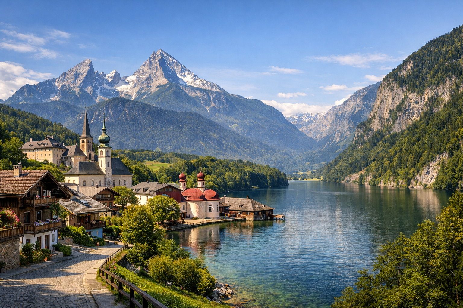 BAVARIA - Berchtesgaden and Lake Königssee