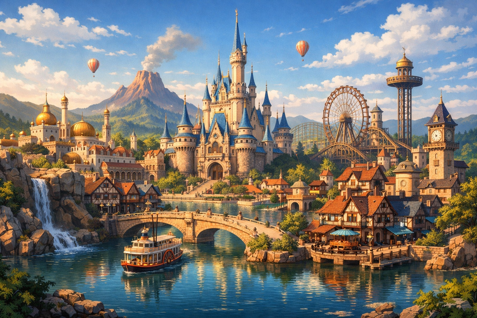 PHANTASIALAND AND THE RHINE