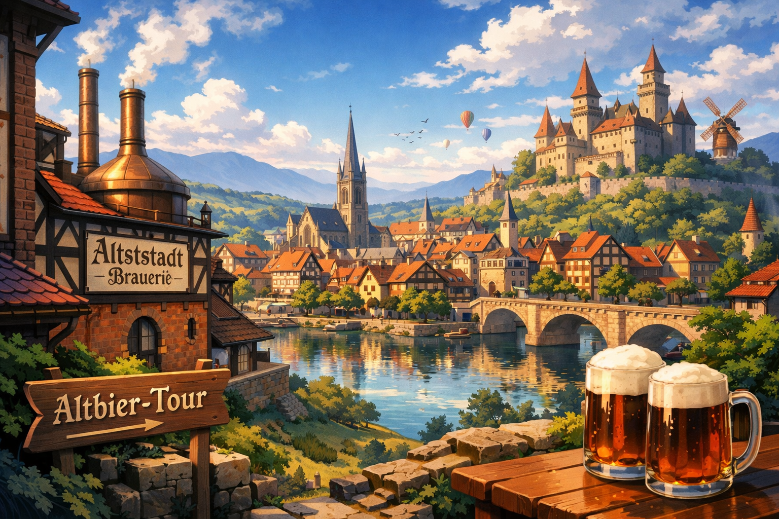 HISTORY OF ALTSTADT BREWERIES: THE DÜSSELDORF ALTBIR TOUR