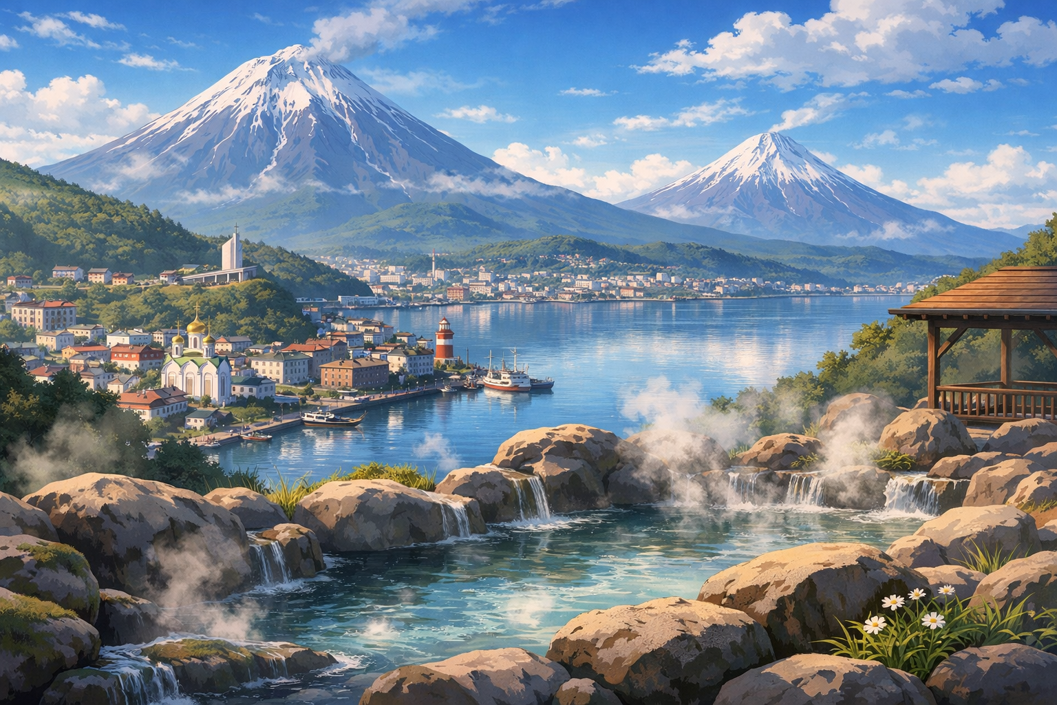 堪察加：彼得罗巴甫洛夫斯克 + 帕拉通卡