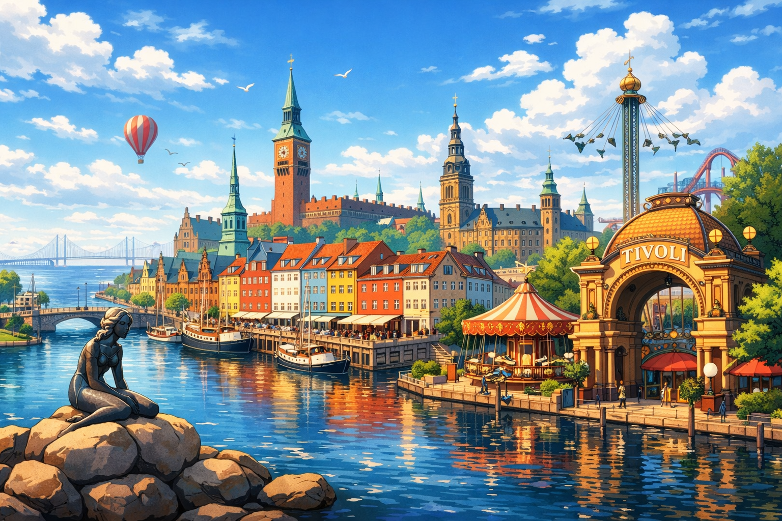 COPENHAGUE AVEC DES ENFANTS