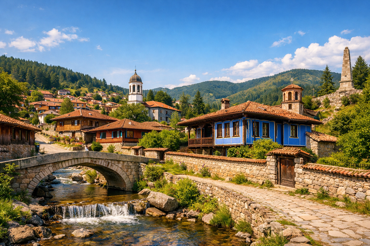 Koprivchtitsa - ville de la Renaissance bulgare