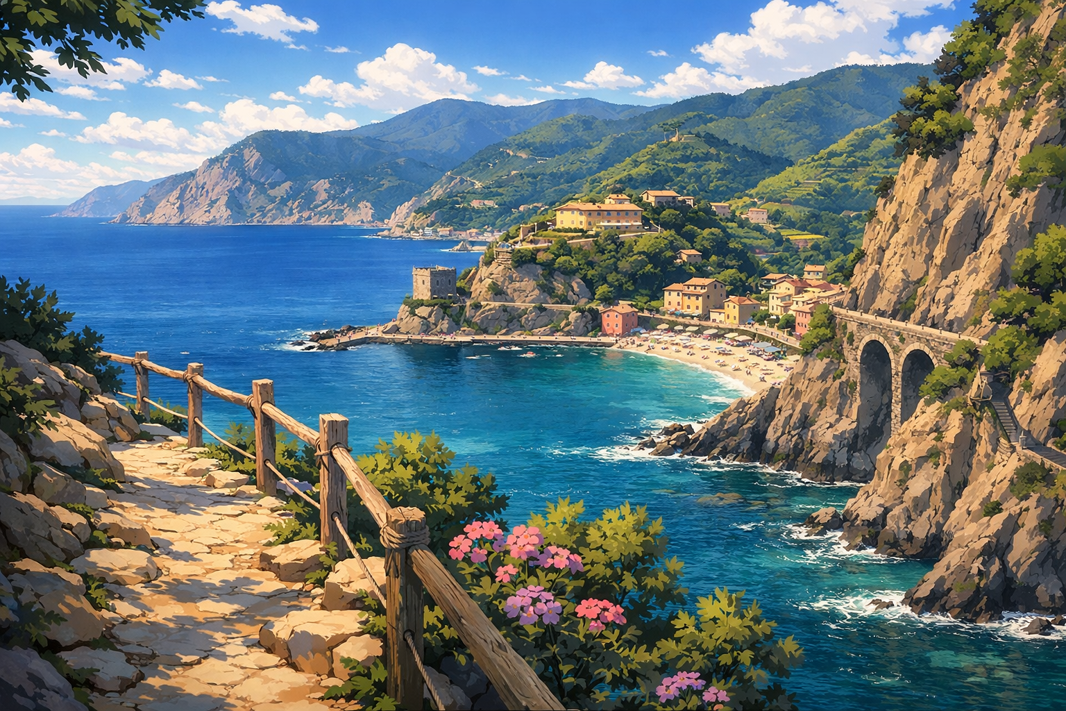 La Spezia / Monterosso - Coastal hiking in Cinque Terre