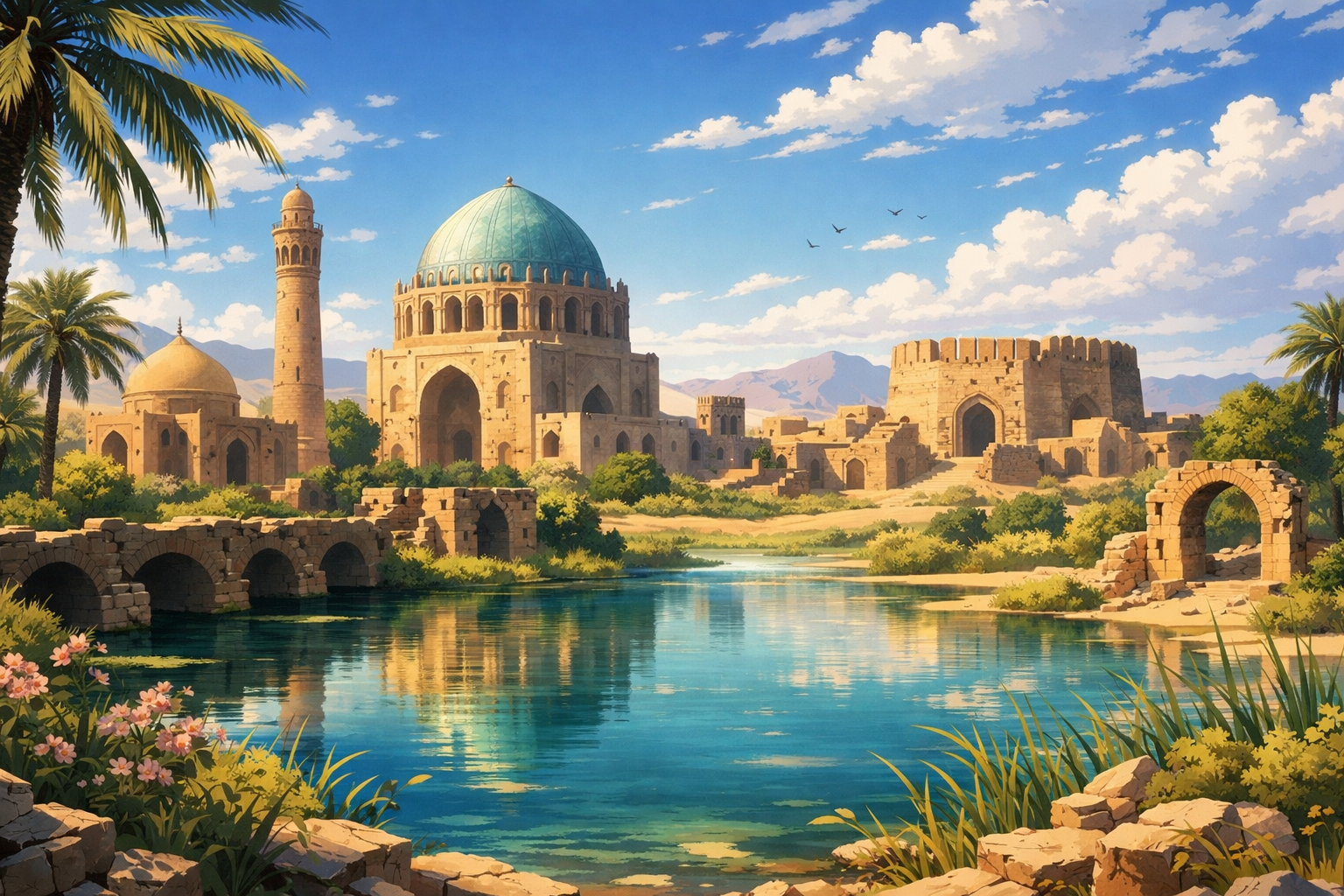 مرو القديمة — واحة وإمبراطوريات