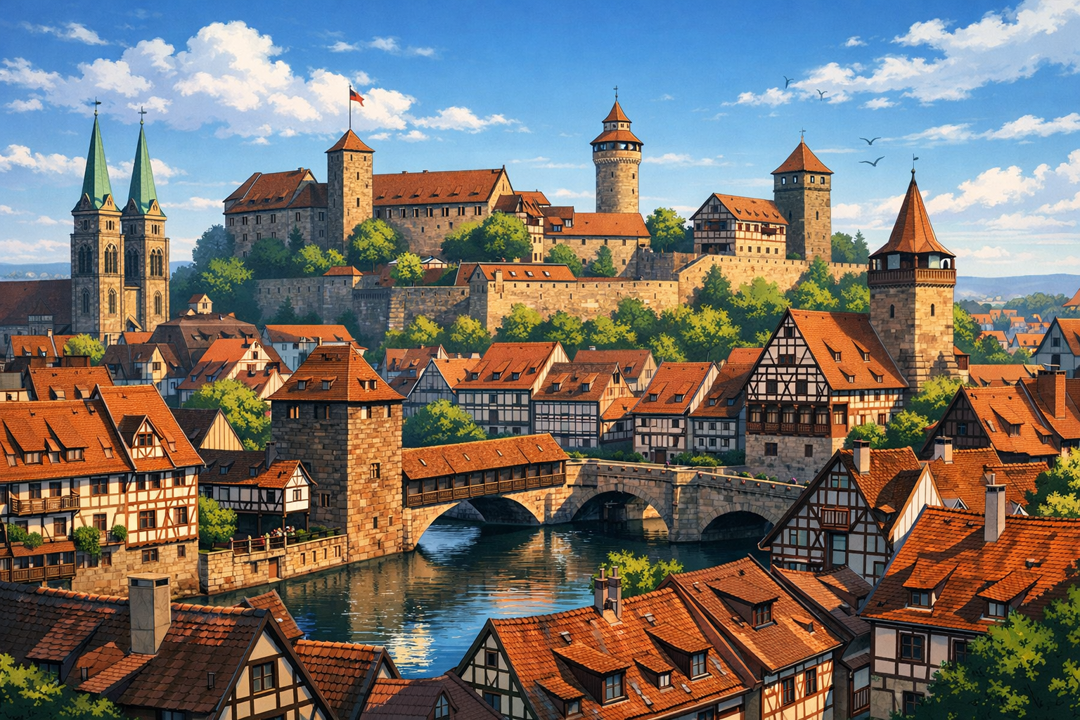 纽伦堡 • 老城与城堡