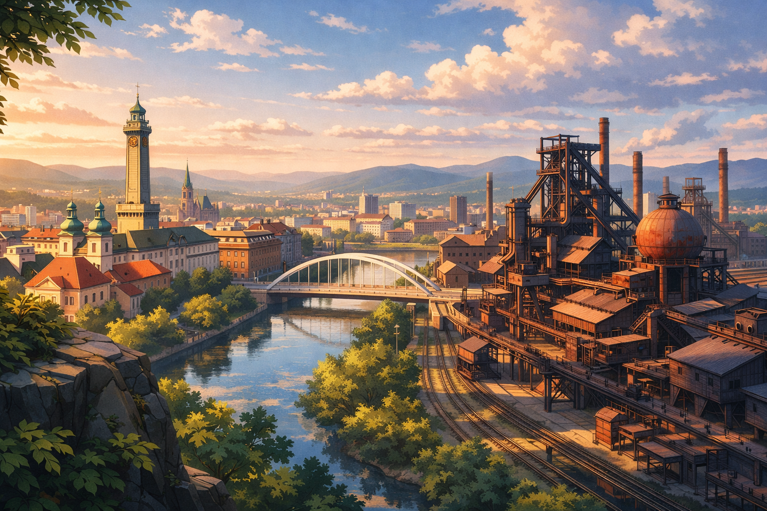 俄斯特拉发与维特科维采