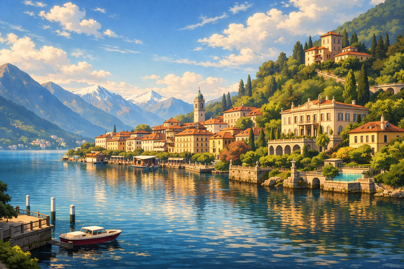 אגם קומו • בלאג'ו והווילות