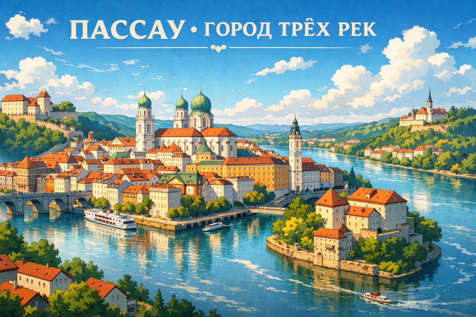 PASSAU • VILLE DES TROIS RIVIÈRES