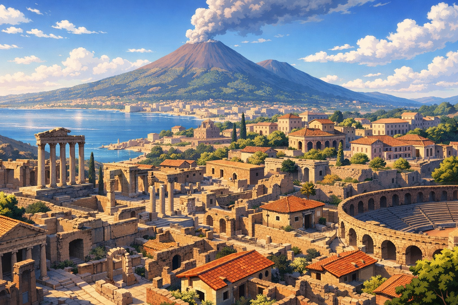 庞贝与赫库兰尼姆 • 维苏威之城