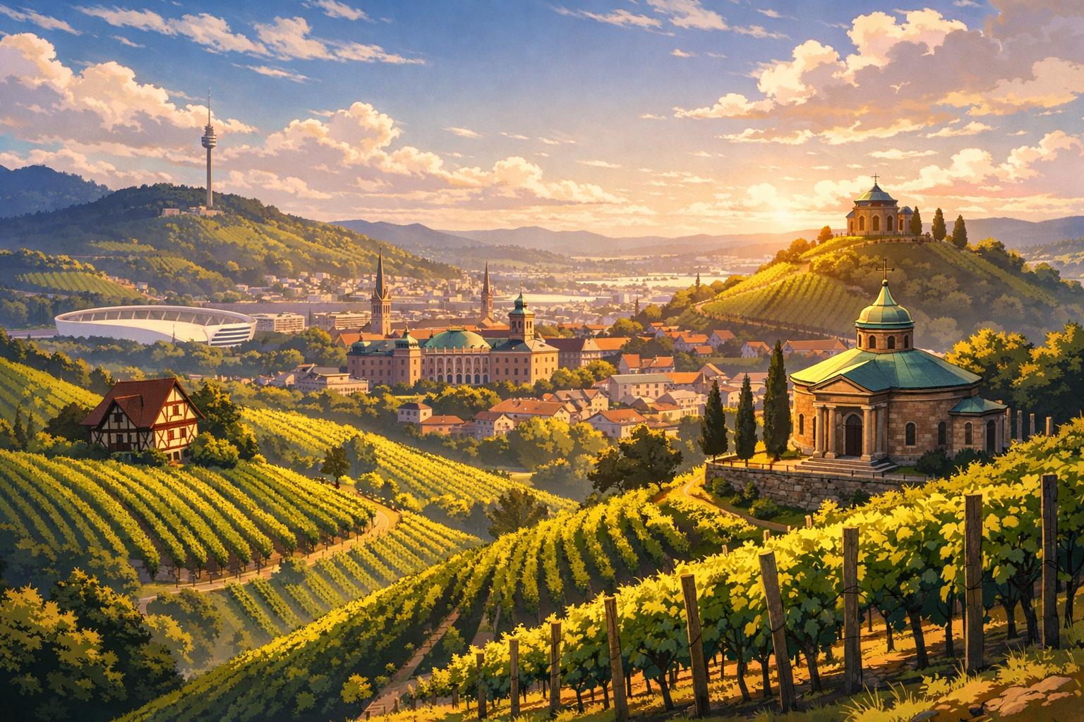 STUTTGART — WINE HILLS