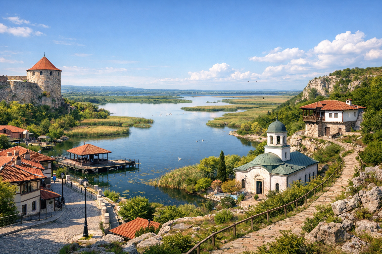 Silistra - Naturschutzgebiet Srebarna