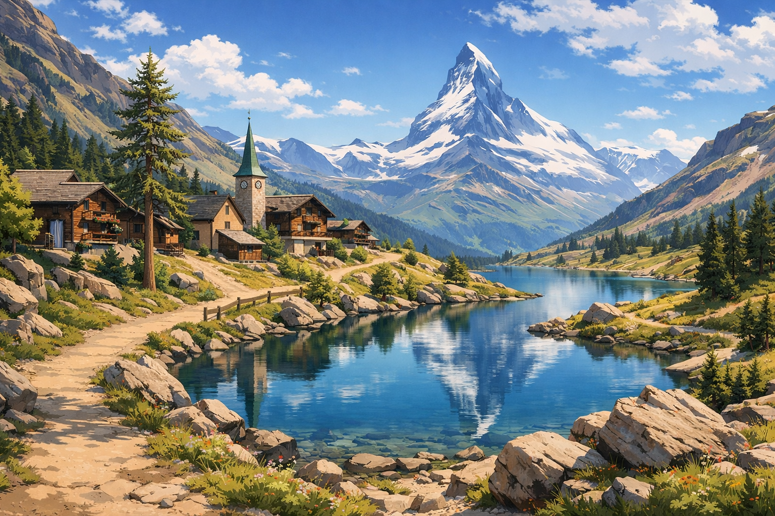 Zermatt - Five Lakes Trail